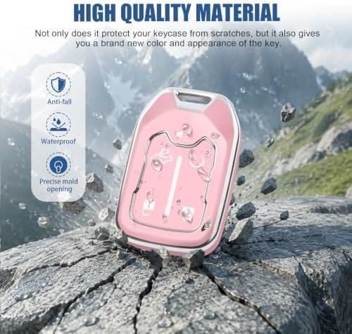 for GMC Key Fob Cover, 5 Buttons TPU Protection Case - Image 3