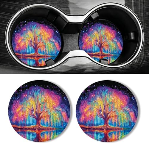 WOCOCN Car Coasters for Cup Holders by WOCOCN