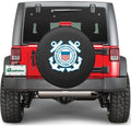 Quadratec Spare Tire Cover, U.S. Coast Guard Licensed Logo by Quadratec