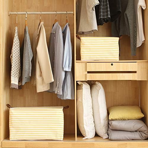 Hinwo 31L Large Canvas Storage Bin - Image 3