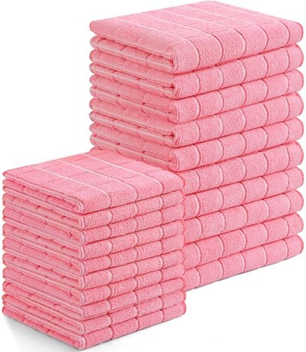 Homaxy Microfiber Kitchen Towels and Dishcloths Sets, 20 Pack by Homaxy