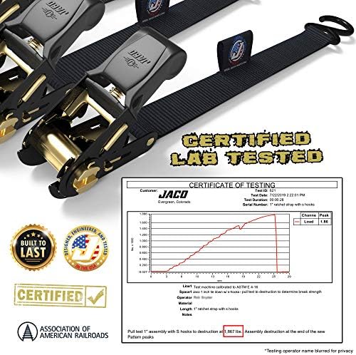 JACO Ratchet Tie Down Straps - Image 6