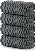 REDKISS 4 Pack Charcoal Gray Bath Towels by REDKISSOnline