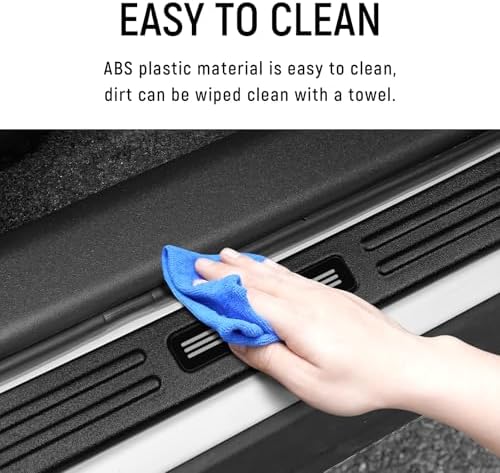 4PCS Door Sill Protector for Toyota 2026 RAV4 LE SE XLE XSE Limited Hybrid - Image 3