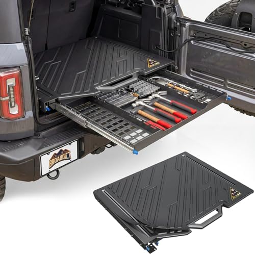 TrailDeck Slide-Out Fit for 2021-2026 Bronco 4-Door by Broaddict