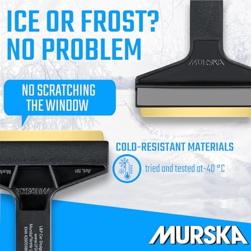 L&P Car Design A053-2 Pack Ice Scraper Brass Blade Original Murska from Europe - Image 5