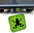 Frog Truck Hitch Covers Cute Frog Shadow Tree Leaf Rubber Trailer Hitch Covers by Beabes