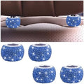 4PCS Bling Car Headrest Collars, Crystal Rhinestone Vehicle Head Rest Collars by KHGUZ