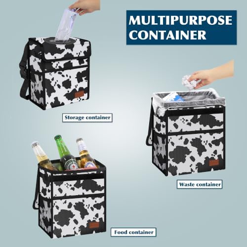 Femuar Leak Proof Car Trash Can - Image 3