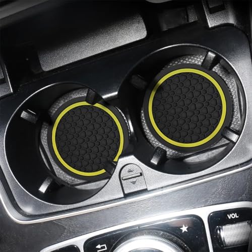 Mandark 4PCS 2.75 Inch Car Cup Holder Coasters - Image 5
