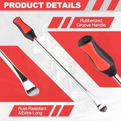 15" Tire Spoons Kit, Tire Changing Tool - Image 4