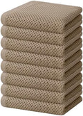 Homaxy 100% Cotton Waffle Weave Kitchen Dish Towels 8-Pack by Homaxy