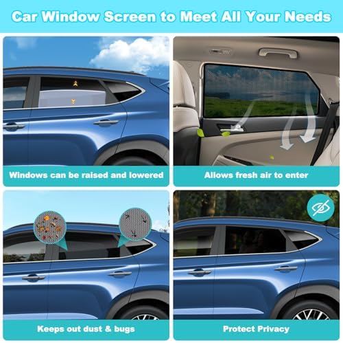 XCBYT 2015-2020 Tucson Window Shades - Image 5