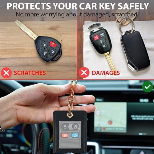 Leather Key Cover for Broken Car Key Loop Replacement - Image 3
