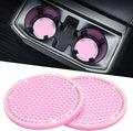 JOYTUTUS Cup Holder Coasters for Car, 2 Pack Universal Anti-Slip Car Coasters by JoyTutus