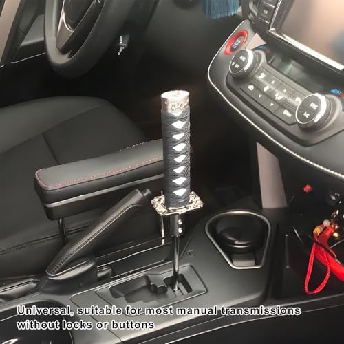 KVAEY Samurai Sword Shift Knob, Automotive Katana Manual Transmission Gear - Image 6