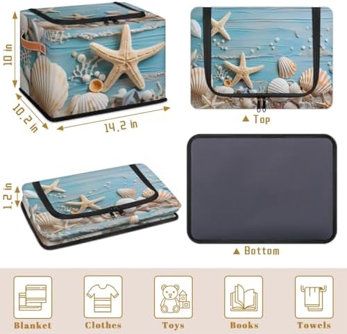 Ocean Shells Starfish Storage Bins - Image 3