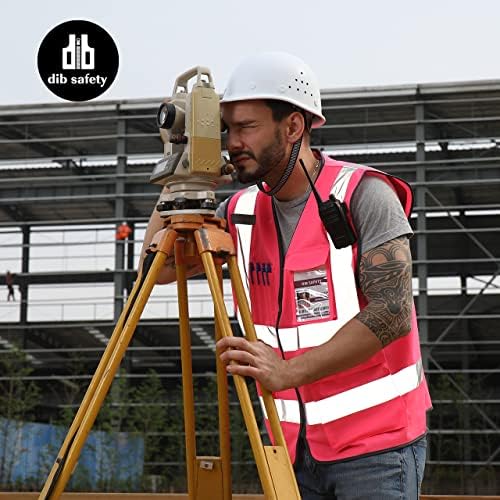 Dib Safety Hi Vis Reflective Safety Vest - Image 5