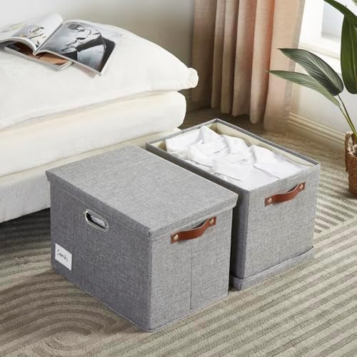 17" Large Fabric Storage Box - Image 2