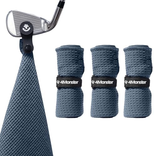 4Monster Golf Towels 3-Pack by 4Monster
