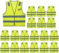Safety Vests 20 Pack Bulk by SafetyClothing