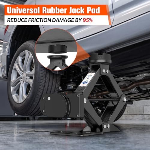 IMAYCC Electric Car Jack kit, 3 Ton Universal Tire Jack Repair Tools - Image 3