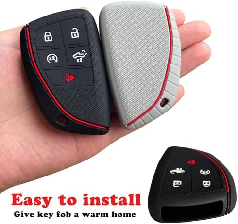 Key Fob Cover for 2026-2022 Chevy Silverado GMC Sierra 1500 2500HD 3500HD - Image 3