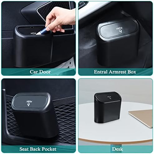 Accmor 2 Pack Car Trash Can - Image 7
