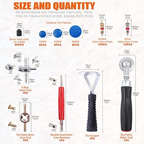 70Pcs Tire Repair Kit - Image 2