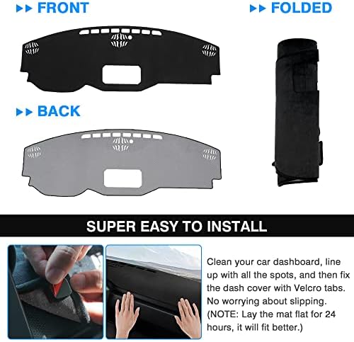 Autorder Dashboard Cover Mat for 2022 2023 2024 2025 2026 Toyota Tundra - Image 5