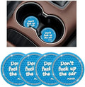 Ziciner 4 Pack Bling Car Cup Holder Coaster, 2.75 Inch Anti-Slip Auto Insert by Ziciner