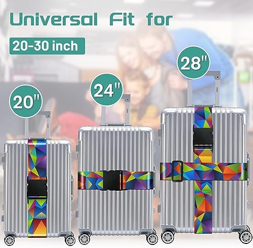 Slohif Luggage Straps for Suitcases Travel Belt Accessories Luggage Connector - Image 3