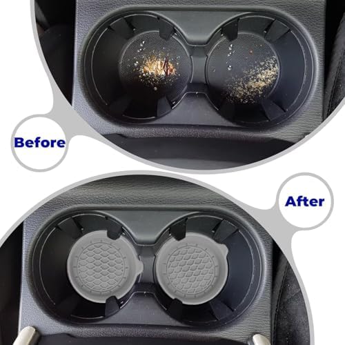 4 PCS Car Cup Coasters, Cup Holder Coaster - Image 5