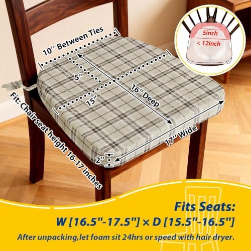 AAAAAcessories Chair Cushions for Dining Chairs - Image 2