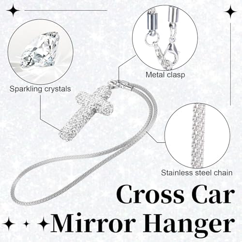 BFXM Cross for Car Mirror Hanging - Image 3