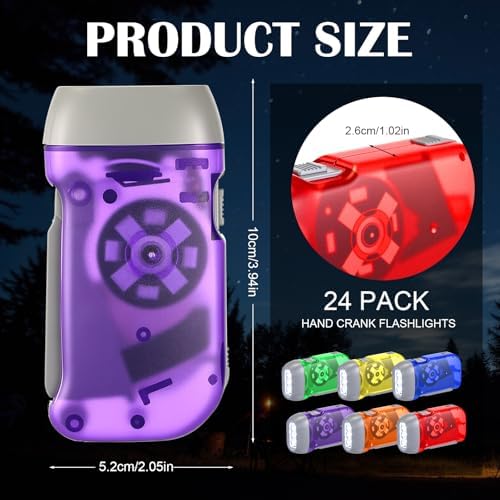 Mudder 24 Hand Crank Flashlight - Image 2