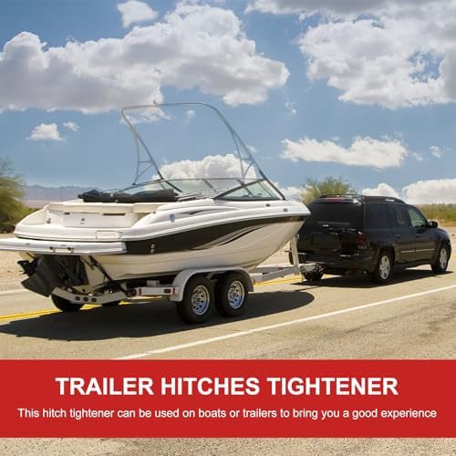 Heavy-Duty Trailer Hitch Tightener Anti-Rattle Stabilizer Clamp - Image 3