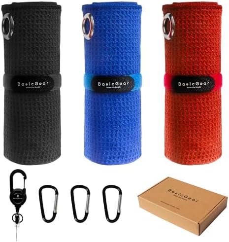 BasicGear Fishing Towel, 3 Pack, 16x16 in by BasicGear-CastNetsFishingTackle