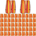 Haysandy 100 Pcs High Visibility Reflective Safety Vest by Haysandy
