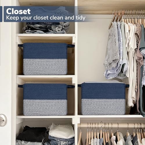 Goodpick Woven Storage Basket for Shelves - Image 5