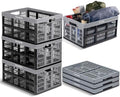 CleverMade Collapsible Utility Crate - 45L - Stone by CleverMade