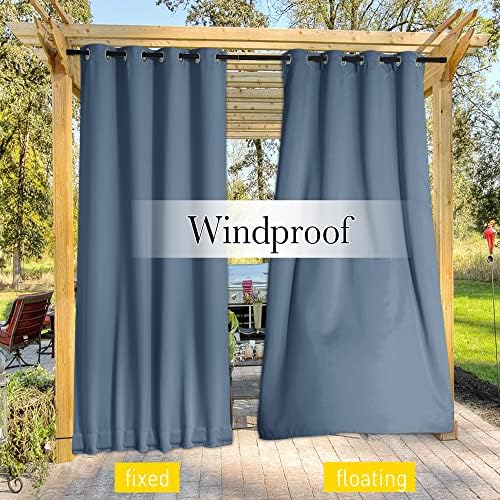 NICETOWN 2 PCs Waterproof Outdoor Curtains - Image 6