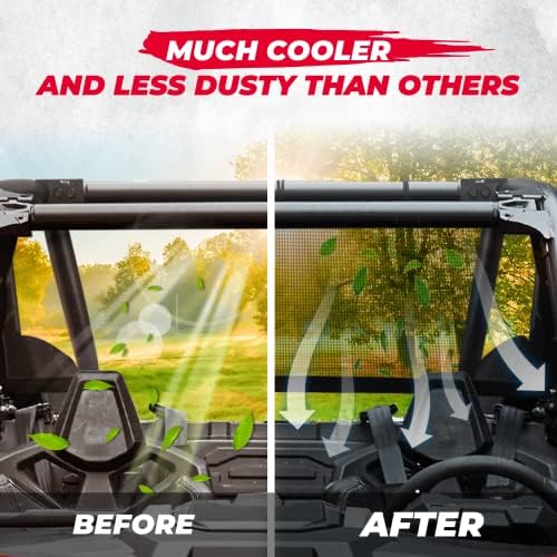 KEMIMOTO Rear Window Net Sunshade Compatible - Image 2