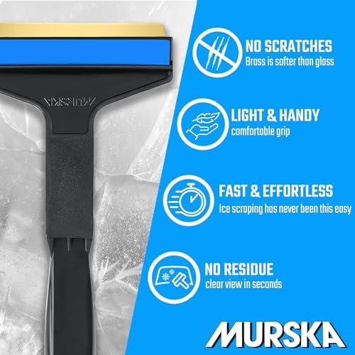 Car Ice Scraper Brass Blade - Image 2