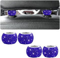 XINLIYA 4 Pack Car Headrest Collars, Bling Car Head Rest Collars Rings Decor by XINLIYA