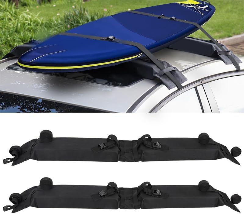 2 Pcs Soft Roof Rack Pads for Nissan Juke Nismo RS 2010-2014 2015 2016 2017 - Image 2