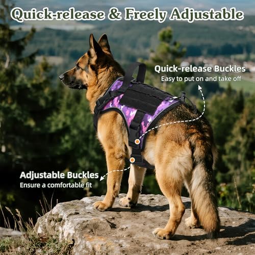 VavoPaw Heavy Duty Tactical Dog Harness - Image 4