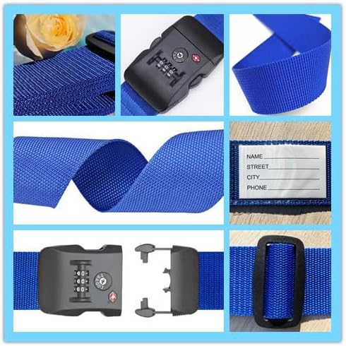 Travel Luggage Strap Adjustable Suitcase Packing Belt - Image 4