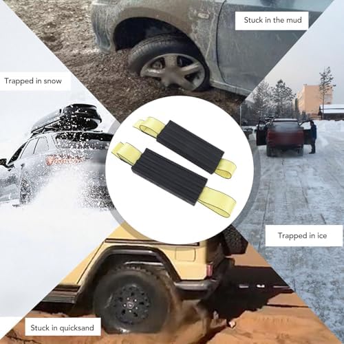 Emergency Traction Straps For Trucks, Tire Traction Straps Heavy Duty Anti Slip - Image 3