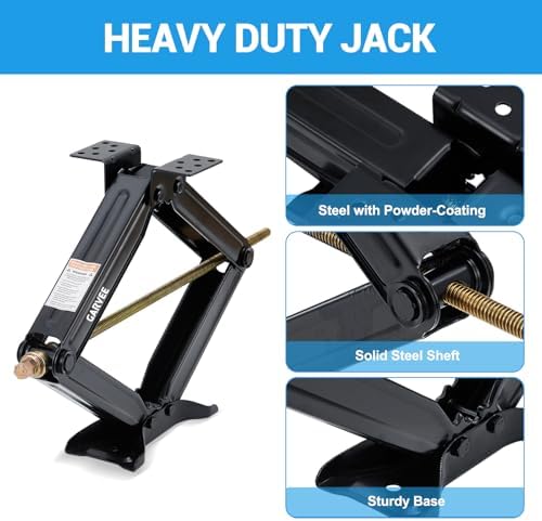 Garvee 4PCS 24" 7500lb Car Scissor Jack - Image 2